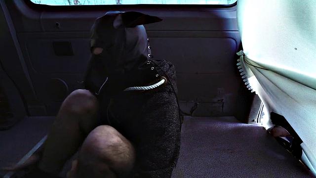 Doggystyled guy fucked in anal hole by naughty fucker