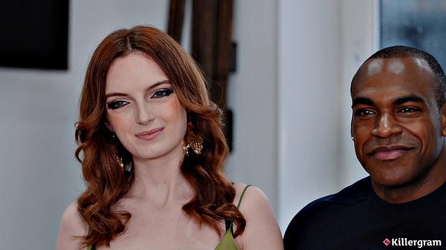 Buffy Le Brat и Lara Lee жадно делят крепкий черный член, облизывают его и получают горячий финиш на лицо.