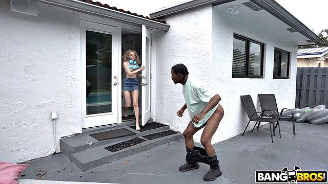 Caught in action