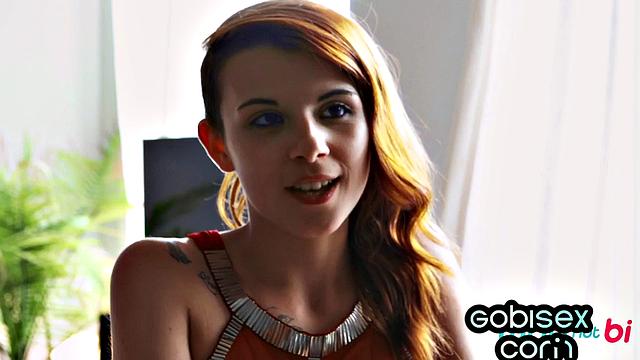 Hot Ginger shared in bisex 3some