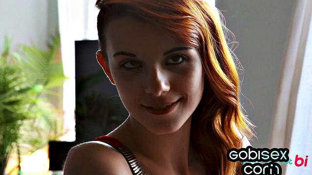 Hot Ginger shared in bisex 3some