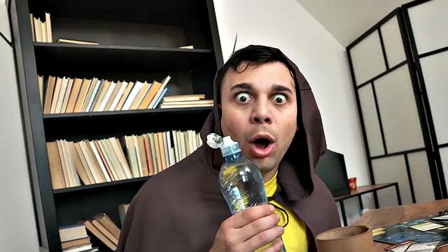 Nasty bitches share dick in threesome in missionary fucking