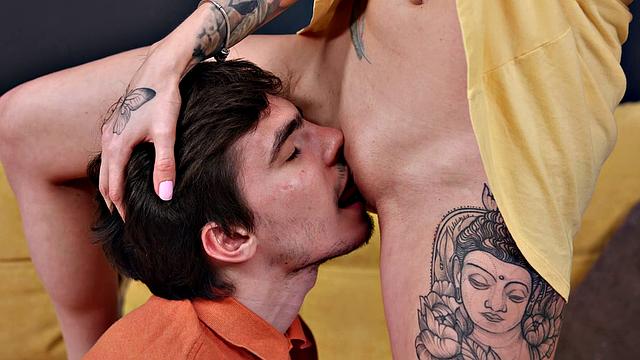 Teeny Lovers - Melissa Young - Busty teen doggystyle fun