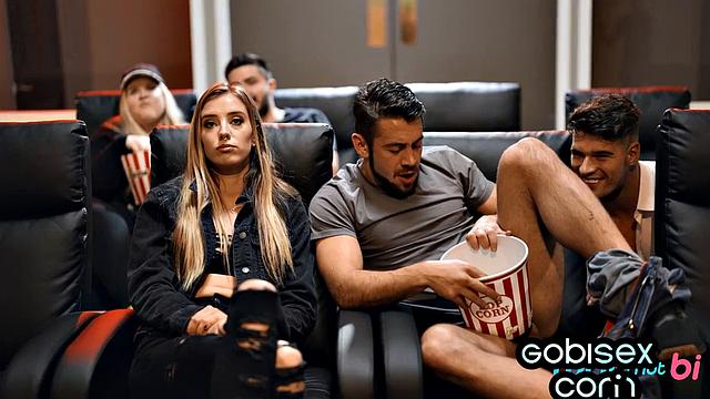 sexy skinny babe fucked by jocks