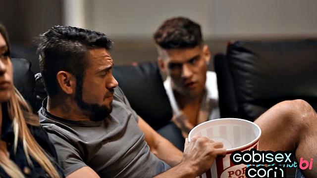 sexy skinny babe fucked by jocks