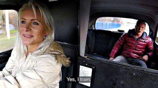Nympho driver trades sex for cash in taxi ride