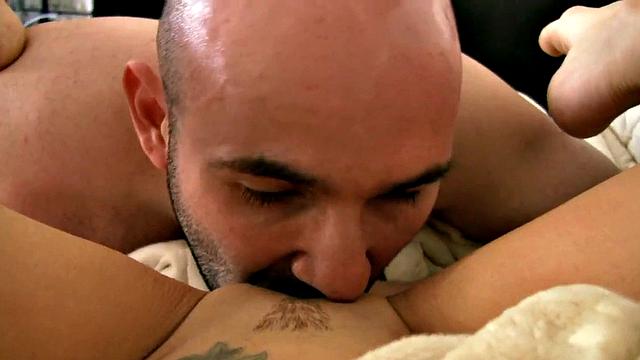 Hot Couple Fucking Closeup with Big Tits