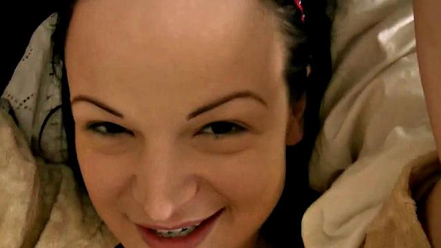 Hot Couple Fucking Closeup with Big Tits