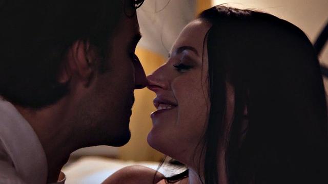 Busty MILF titsjizzed after sensual sex