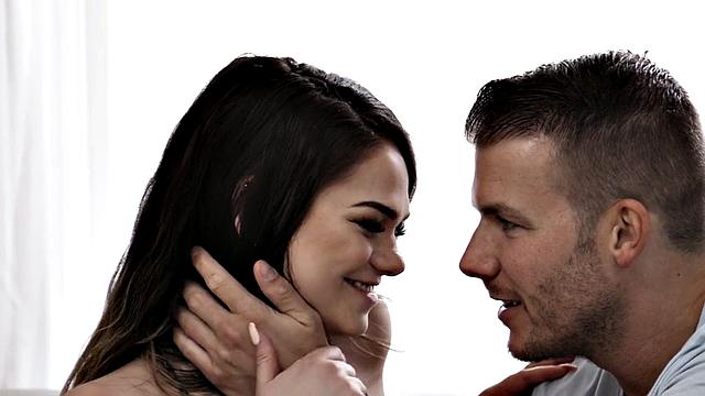 Babysitter medium boobs babe gets drilled by cocksucked BF