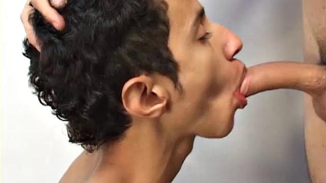 Marino and Fercho: a couple of skinny Latin twinks hot for each other. A desk in a vacant office is the perfect platform for these boys to strip down and go down on each other.