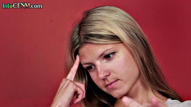 Hot Horny Cfnm Babes Tugging a Guy