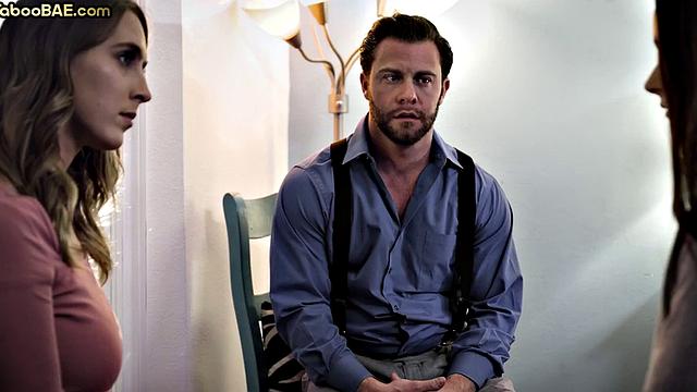 Stunning babe deepthroates and got pounded by her BF