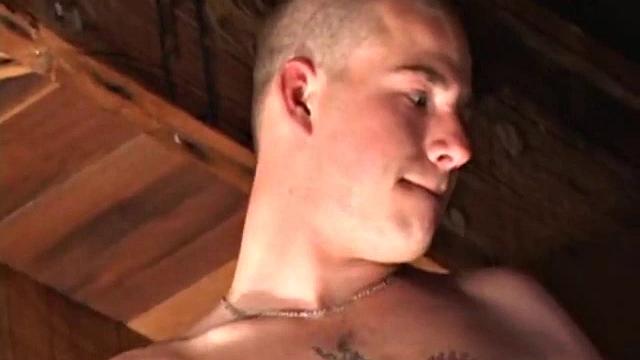 Cory Woodall Jerks Off in the Attic