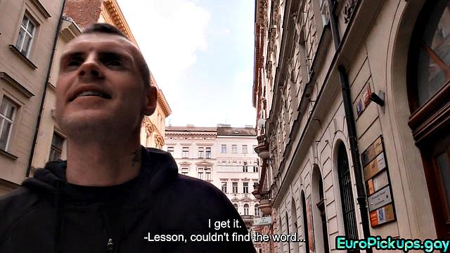 Straight stud enjoys cocksucking