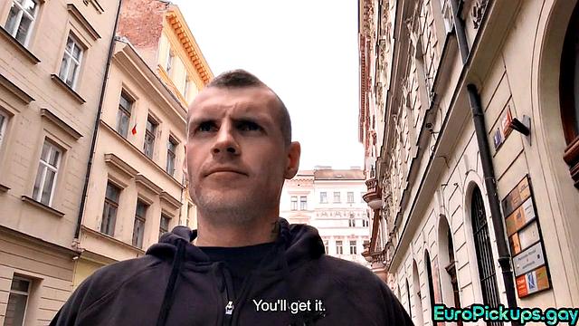 Straight stud enjoys cocksucking