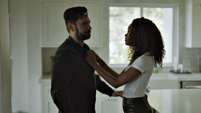 Ebony stepdaughter deepthroats stepdad after getting fucked