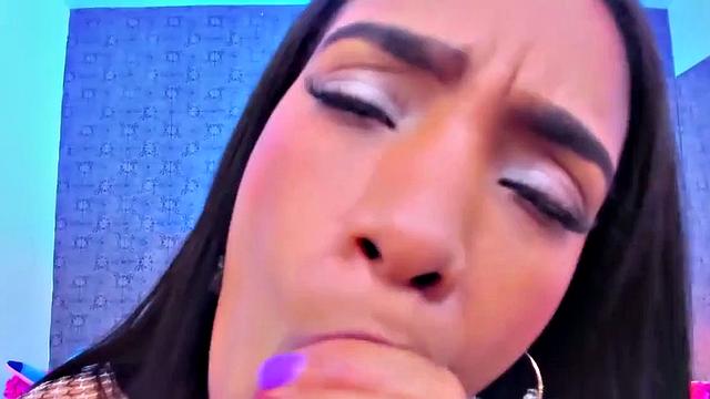 Exotic deepthroat and pussy fuck