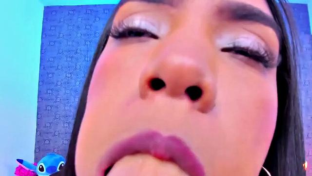 Exotic deepthroat and pussy fuck