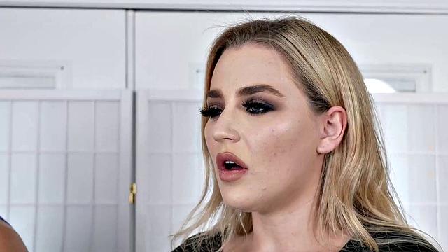 GIRLSRIMMING - Amazing rimming with busty bombshell Blossom