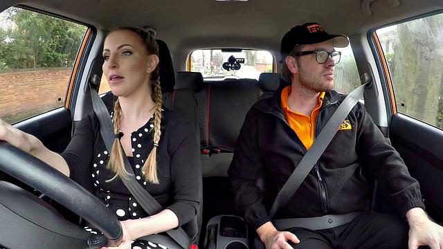 Instructor cums in Georgie's mouth