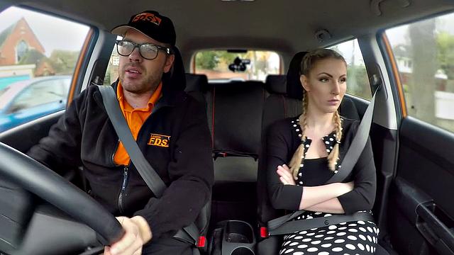 Instructor cums in Georgie's mouth