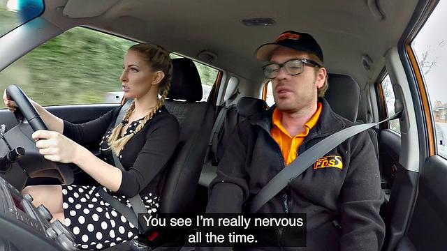 Instructor cums in Georgie's mouth