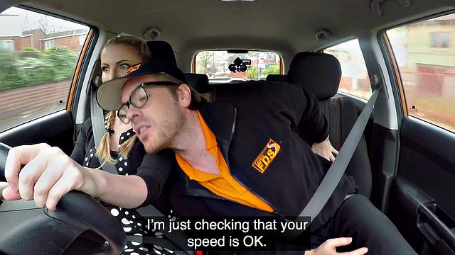 Instructor cums in Georgie's mouth