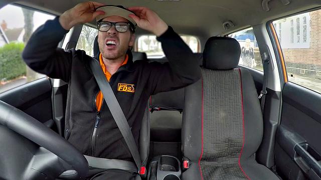 Instructor cums in Georgie's mouth