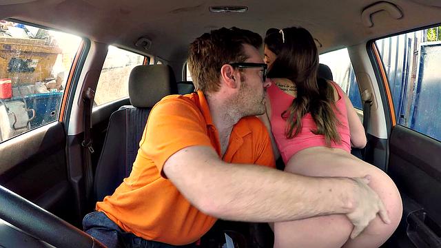 A tattooed Spanish kitty ride and ride like a pro in doggystyle