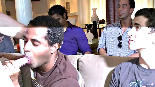 Amateur stripper party ends in feast