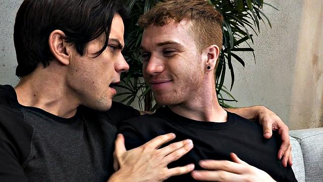 Facial rimjob stud barebacks till face jizzed