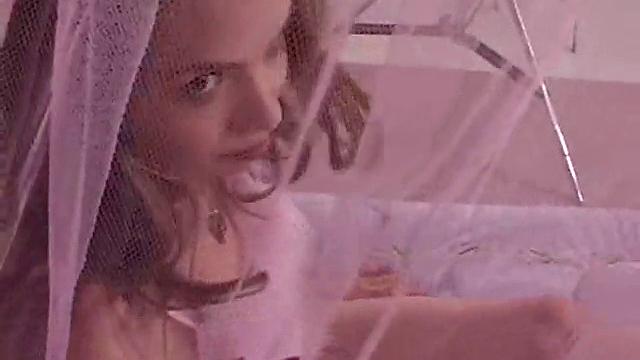 Pretty Teen Little April Flaunts Her Petite Body Solo