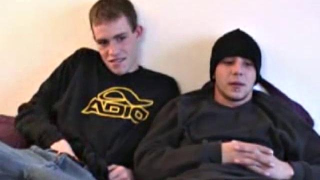 Str8 Nate and Bradley Blow and Jack Off