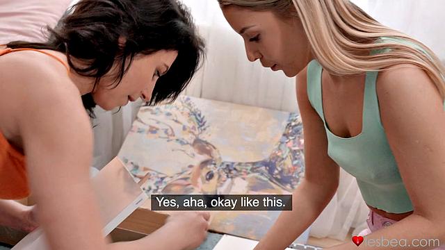 Horny girls got hands-on attitude