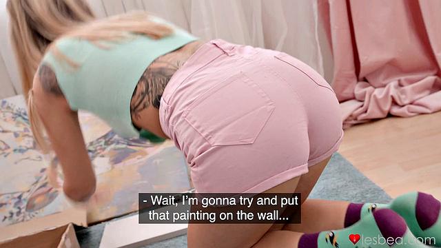 Horny girls got hands-on attitude