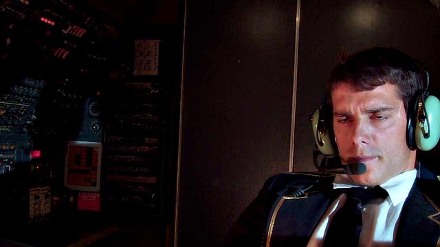 Stewardess Madelyn Marie Fucks Pilot