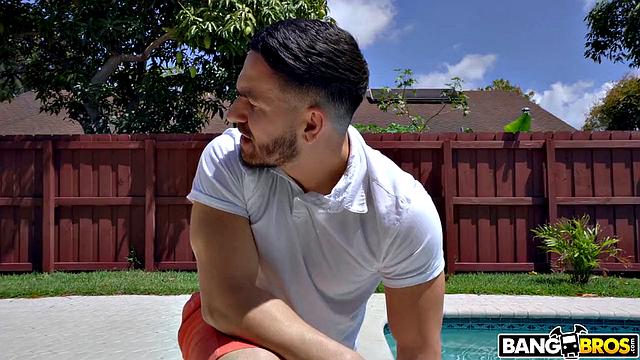 She Fucks The Pool Guy