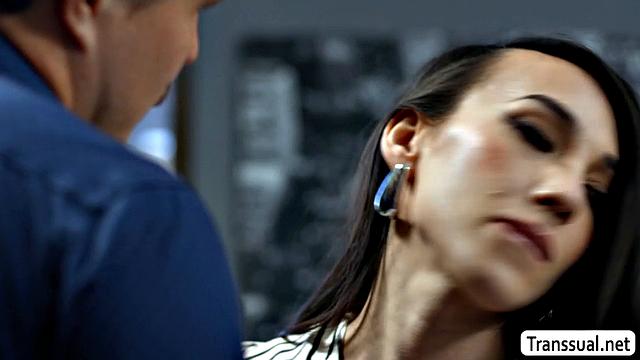 Fucking my horny boss in her office