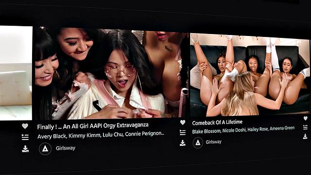 ADULT TIME - Lesbian Octavia Red Oiled Up Nuru Massage With Big Client Has Her CRAVING COCK!