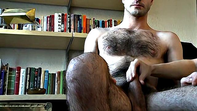 Milking A Huge Hairy Cock - Tony Bay