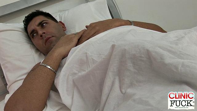 Nurse Keisha Kane gives a blowjob