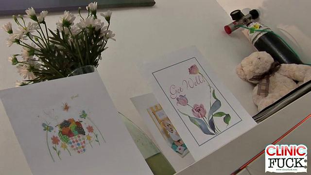 Nurse Keisha Kane gives a blowjob