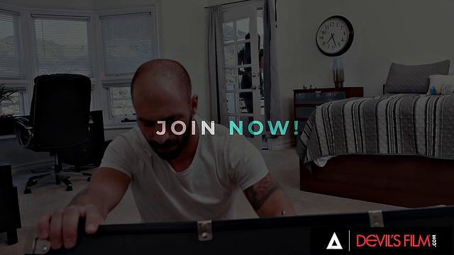 DEVILS FILM - Hot Babysitter Haley Reed Gets Her Pussy Pounded By Employer