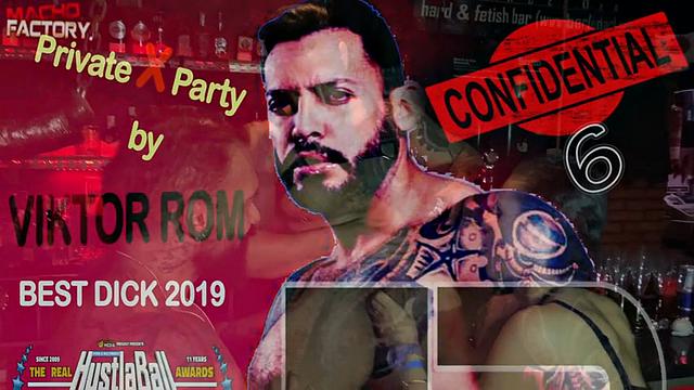 Sex tape of the Macho Factory stars' private bareback gangbang party - Confidential 6 - Private Sex Party
