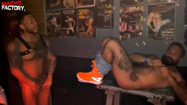 Sex tape of the Macho Factory stars' private bareback gangbang party - Confidential 6 - Private Sex Party