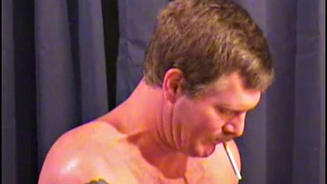 Reggie strips down and gets fucked by a working man