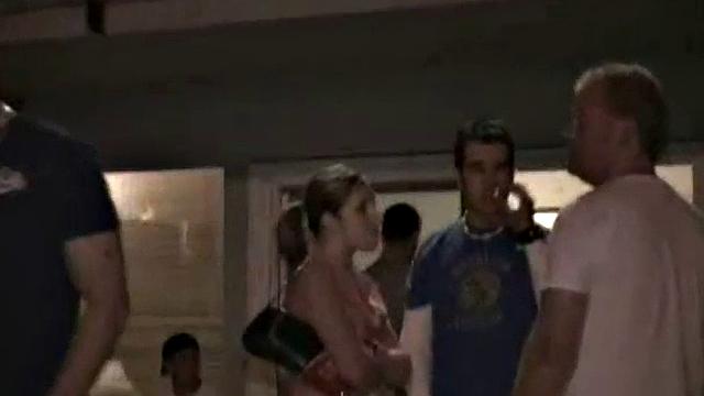 Hot slut fucked hard in frat party