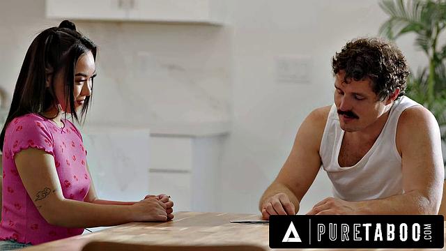 PURE TABOO Controlling Terminally Man Guilt-Trips Assistant Kimmy Kimm To Get What He Wants