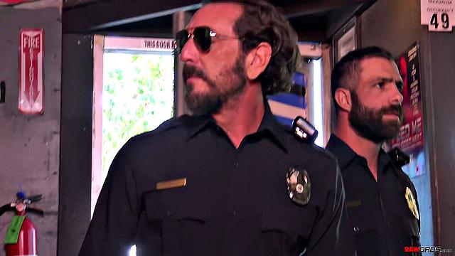 Cops Raid a Daddy Bar - Part 1 - Jake Morgan, Jack Vidra Gangbang